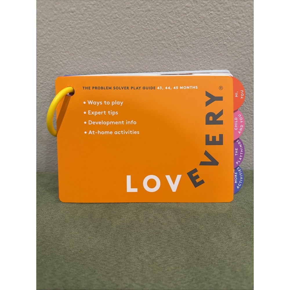 Lovevery The Problem Solver Play Guide for 43,44,45 Months – Baby Development